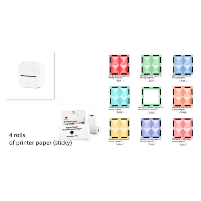 Portable Mini Thermal Label Printer