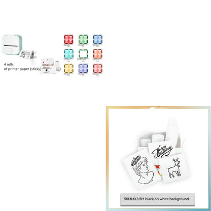 Portable Mini Thermal Label Printer
