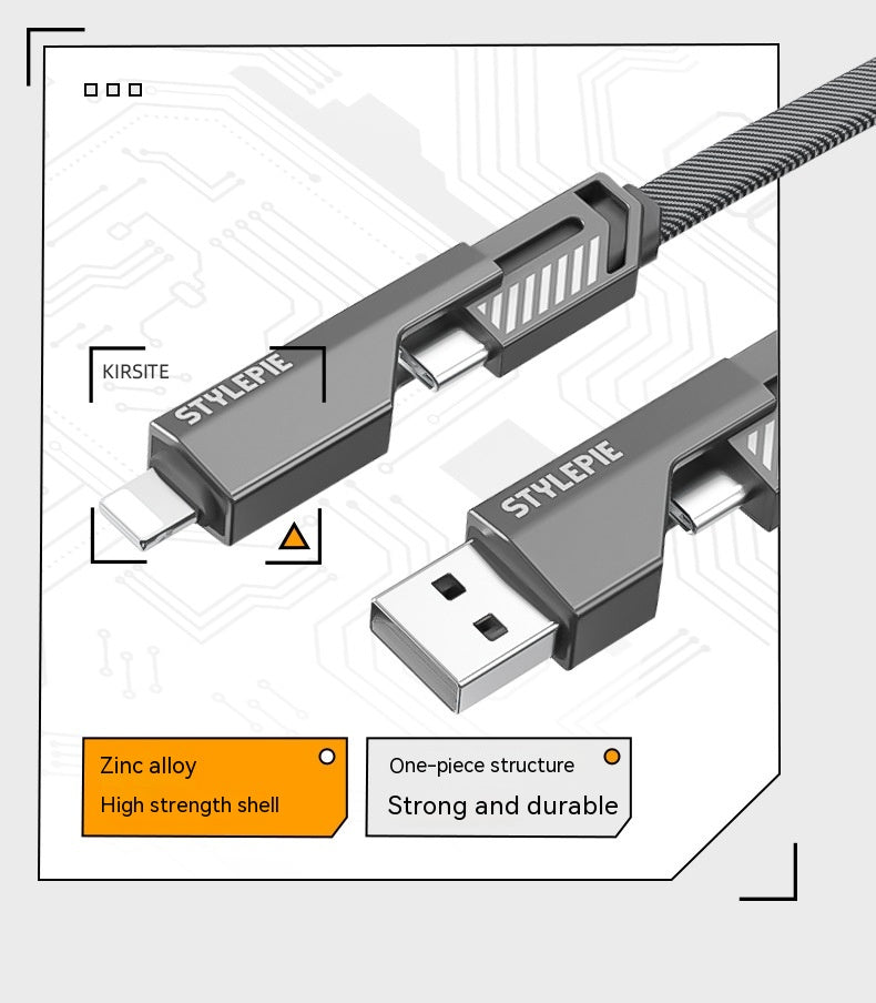 Four-in-one Fast Charge Cable