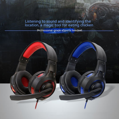 Light-emitting Head-mounted Gaming Headset