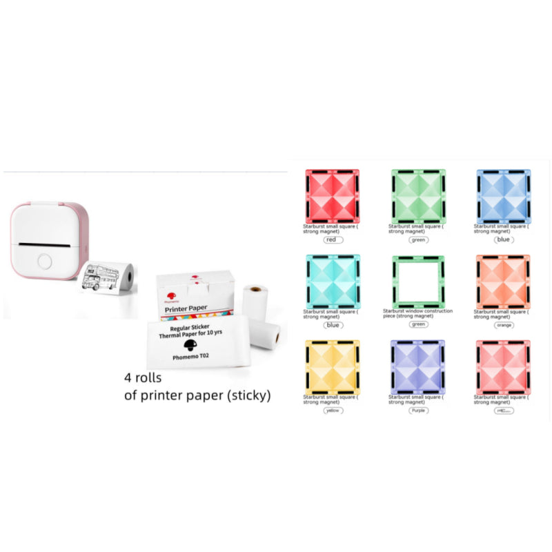 Portable Mini Thermal Label Printer