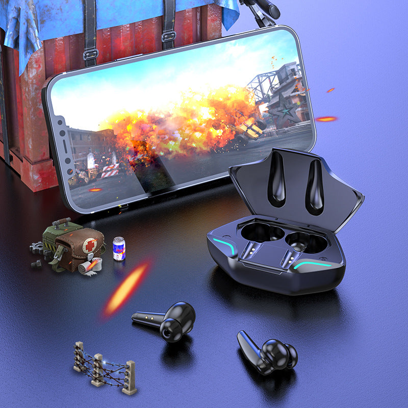 Private Model New KS08 Wireless Binaural TWS Low-latency Gaming 5.0 Bluetooth Headset