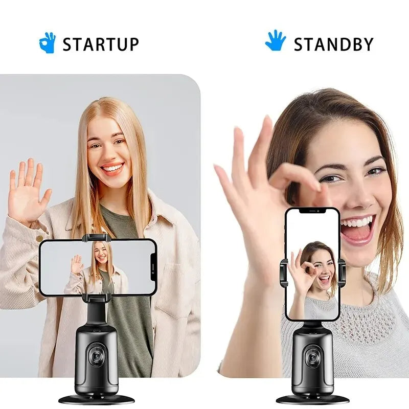 360 Auto AI Face Tracking Gimbal Phone Holder