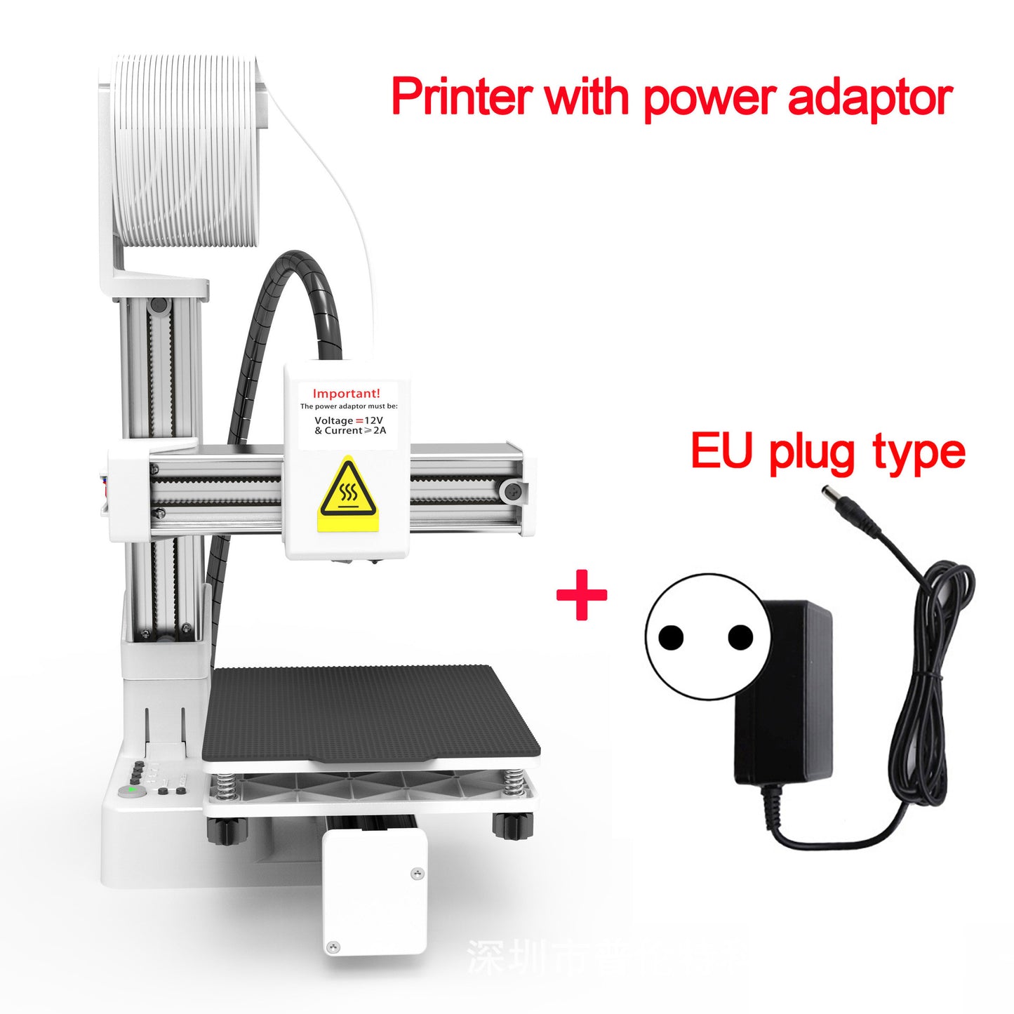 EasyThreed 3D Printer K10 Entry Level Use TPU PLA 175mm