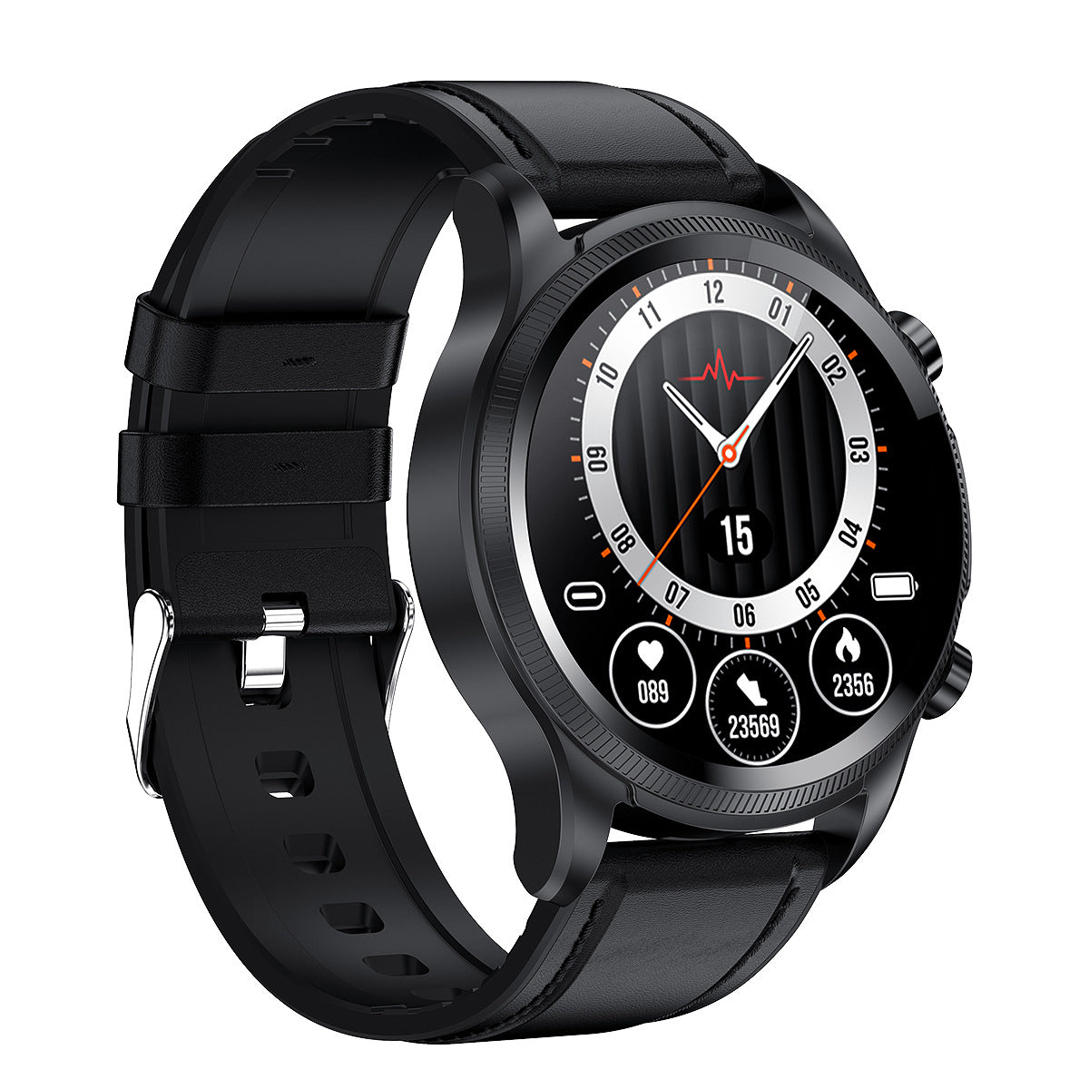 Oxygen ECG Monitoring Laser Smart Watch