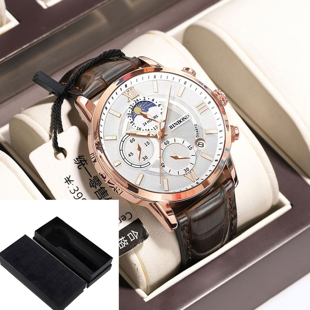 Multifunctional Chronograph Quartz Watch