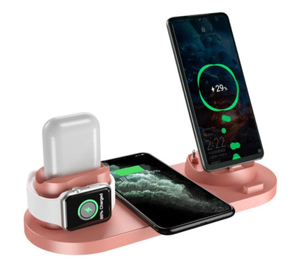 Wireless Charger 6 In 1 Station