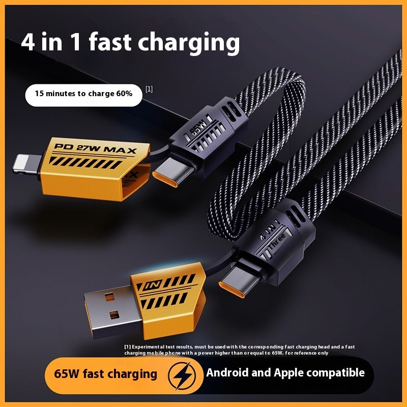 Four-in-one Fast Charge Data Cable V2
