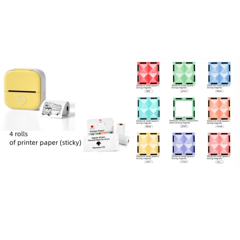 Portable Mini Thermal Label Printer
