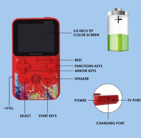 Retro Video Game Console