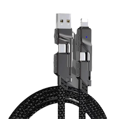 Four-in-one Data Cable Two-drag Two PD with Fast Charge