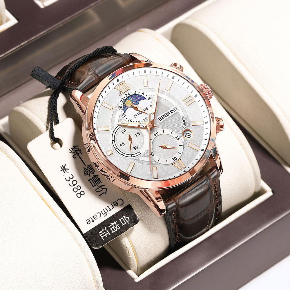 Multifunctional Chronograph Quartz Watch