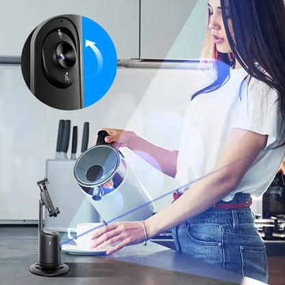 360 Auto AI Face Tracking Gimbal Phone Holder