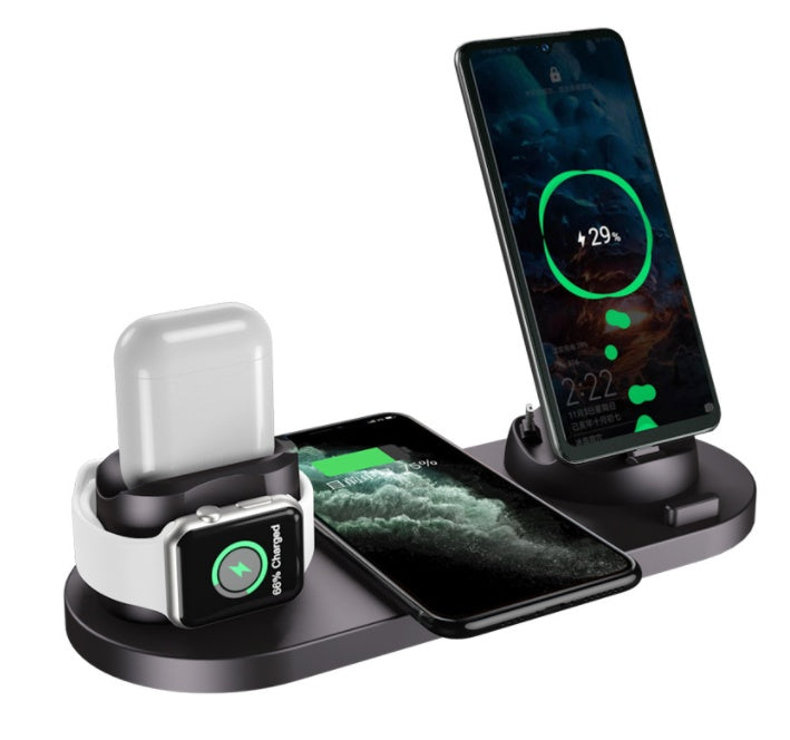 Wireless Charger 6 In 1 Station