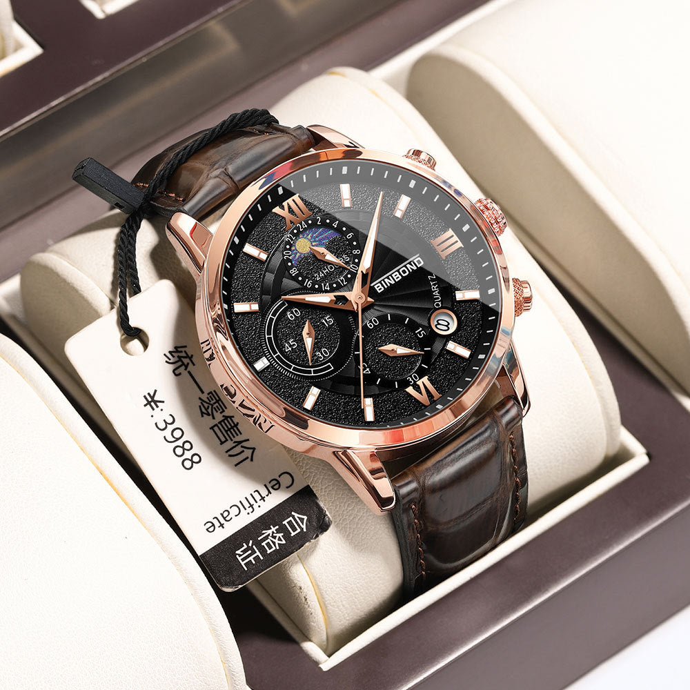 Multifunctional Chronograph Quartz Watch