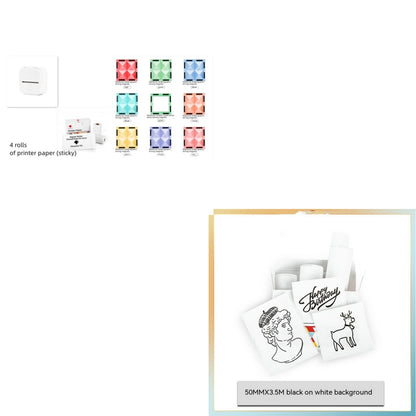 Portable Mini Thermal Label Printer