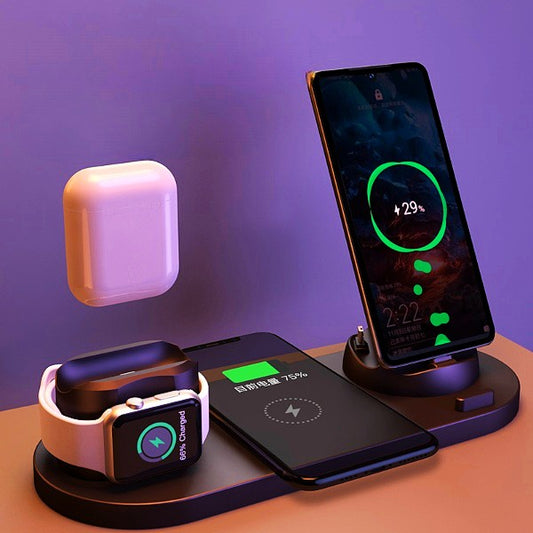 Wireless Charger 6 In 1 Station